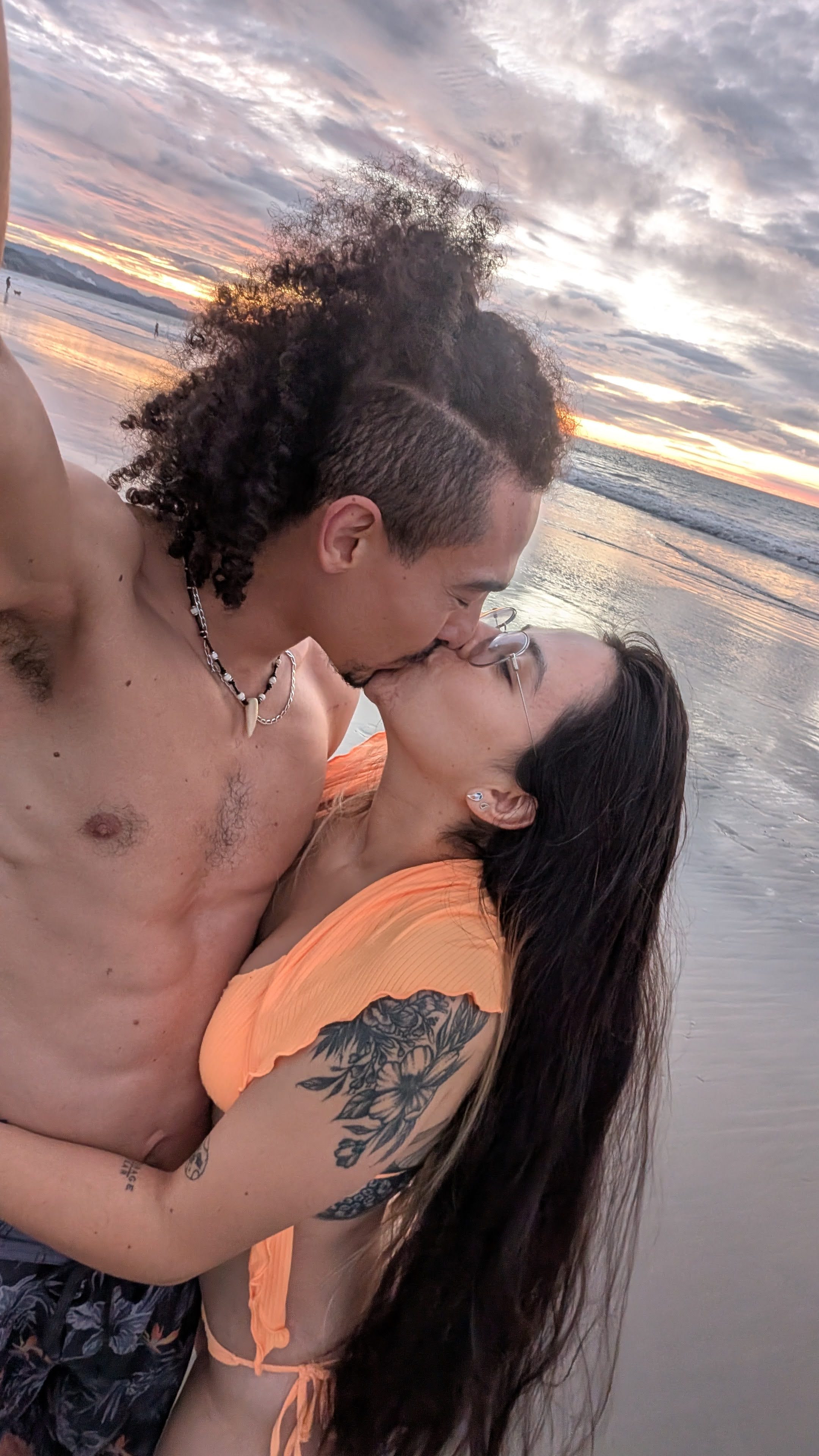 un beso
